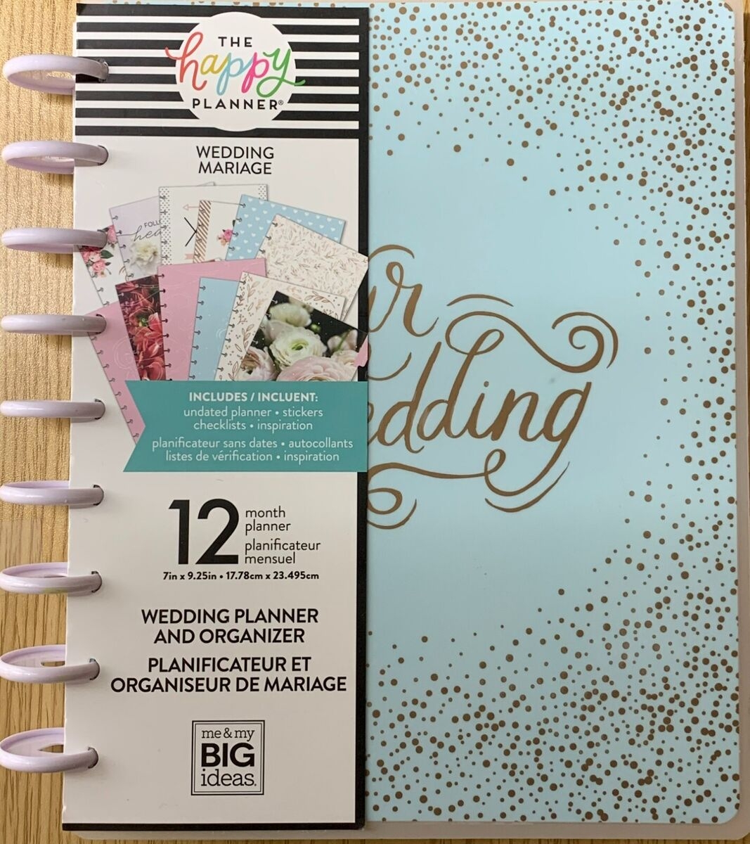 Me My Big Ideas Our Wedding Planner Organizer 12 Month Undated 7 In X 9 25 In EBay