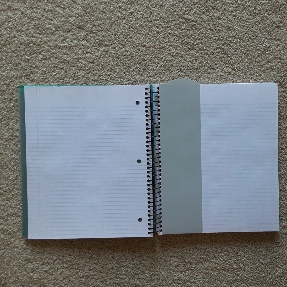 Mead Five Star 5 Subject Spiral Notebook Fabric Binding Storage Pocket EBay
