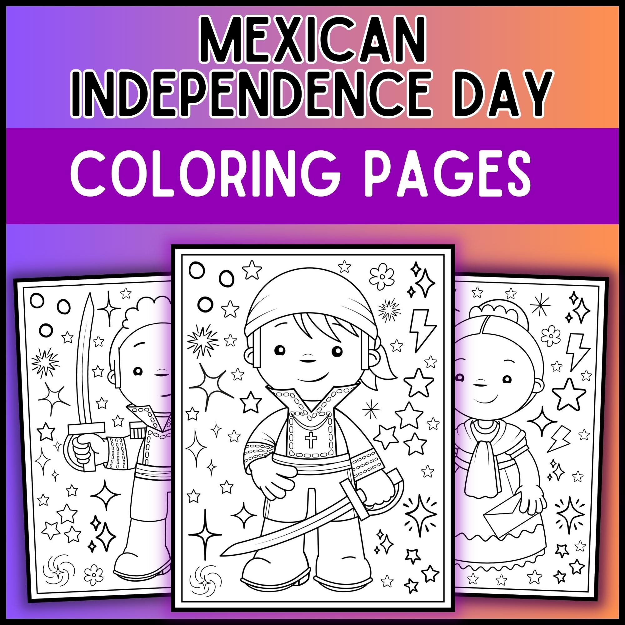 Mexican Independence Day Coloring Pages Hispanic Heritage Month Coloring Sheet Made By Teachers