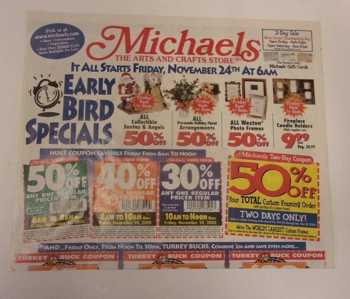 michaels craft store teacher discount