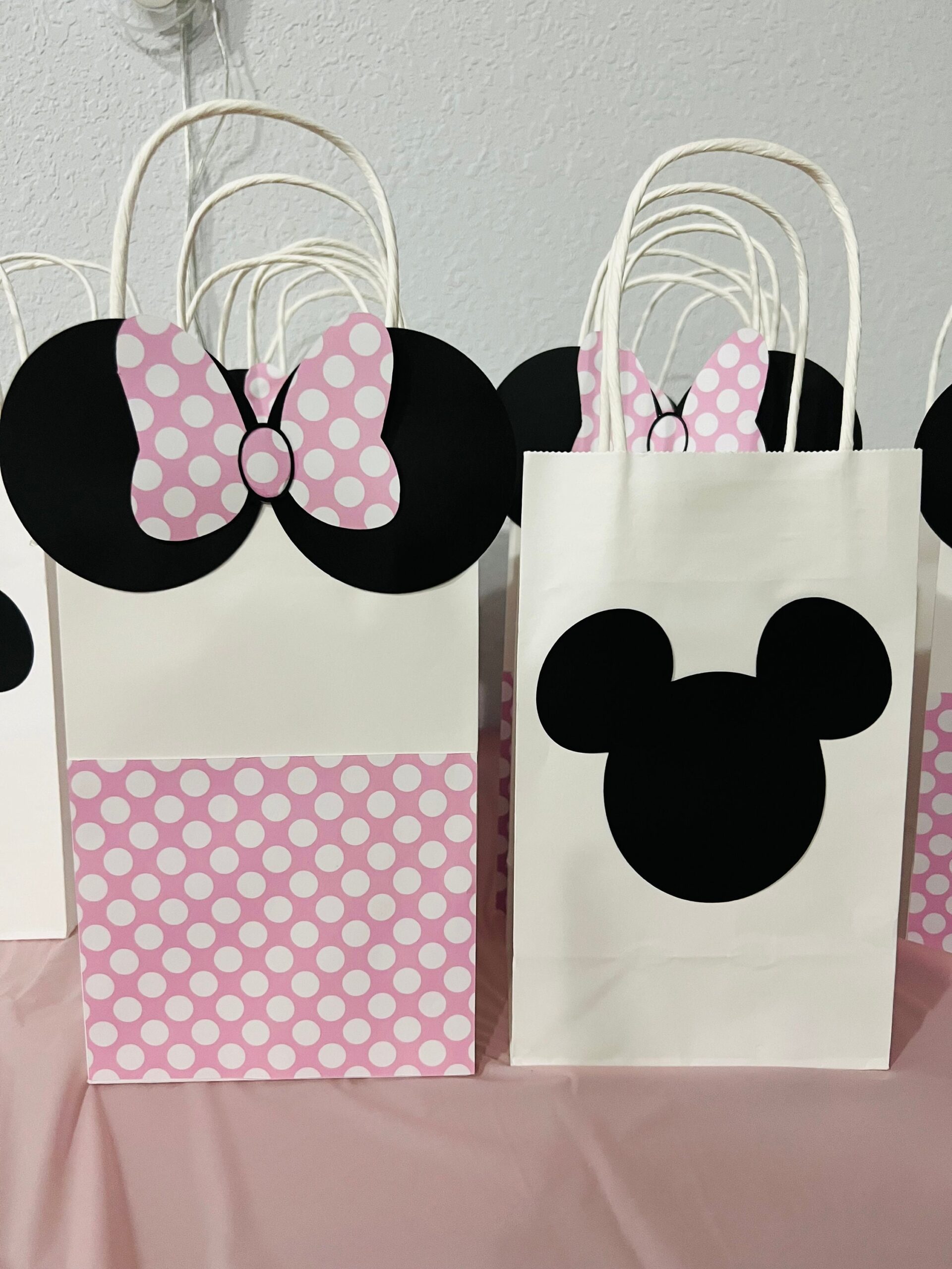 Mickey And Minnie Favor gift Bags Etsy