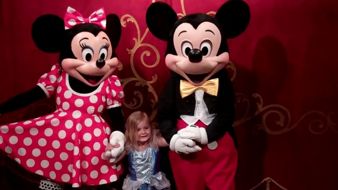 Mickey And Minnie Mouse At The Magic Kingdom Walt Disney World 2012 HD YouTube