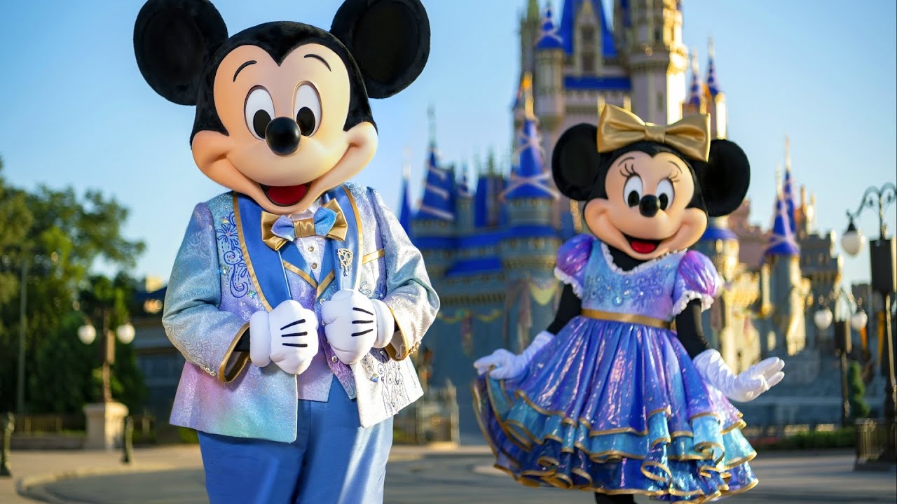 Mickey Minnie Mouse Walt Disney World 50th Anniversary New Costumes Revealed EARidescent YouTube