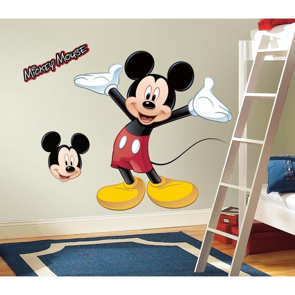 Mickey Mouse Grande Disney Calcomanias Para Pared De Cuarto De Bebe Bebes Ni os EBay