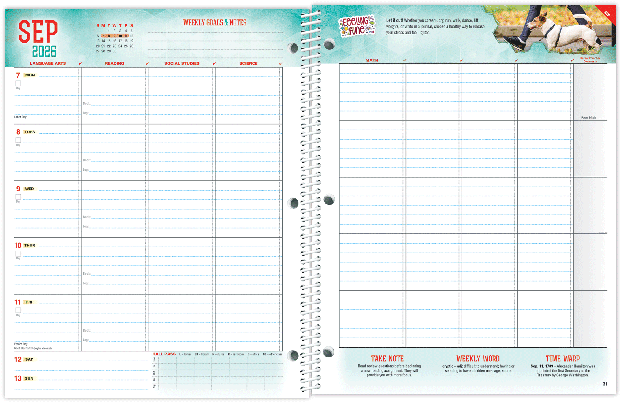 Middle School Student Planner Features Pricing School Mate
