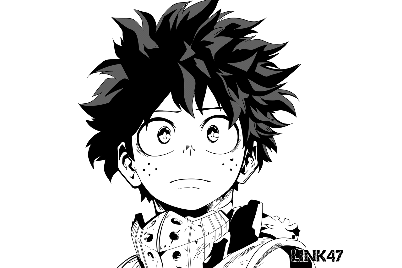 Midoria Izuku Deku Boku No Hero Academia LINK47 Illustrations ART Street