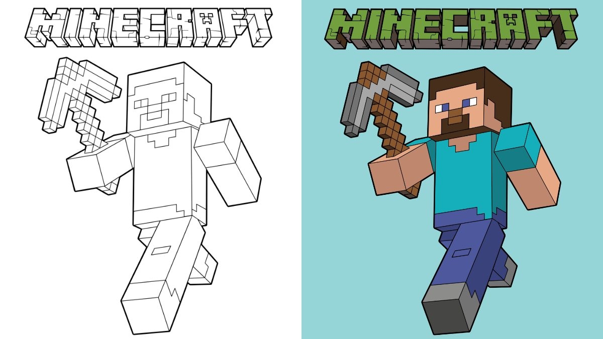 Minecraft Coloring Pages 32 Free Printable PDFs 