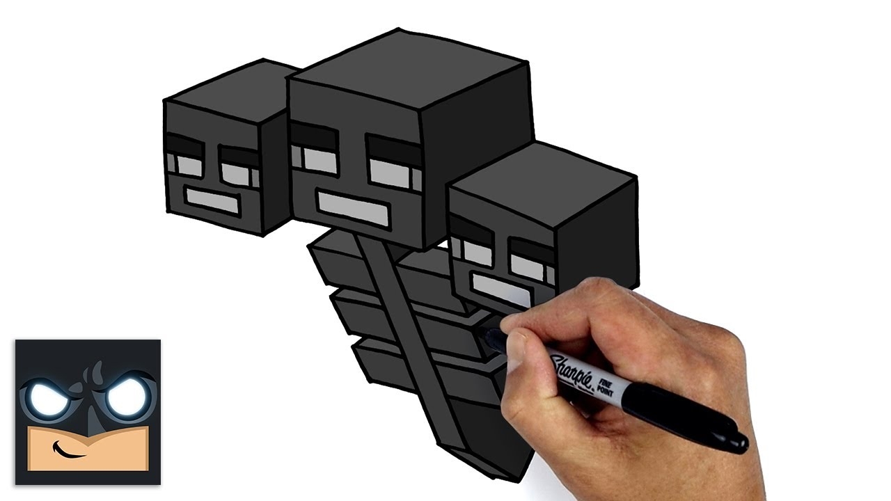 how to draw wither storm