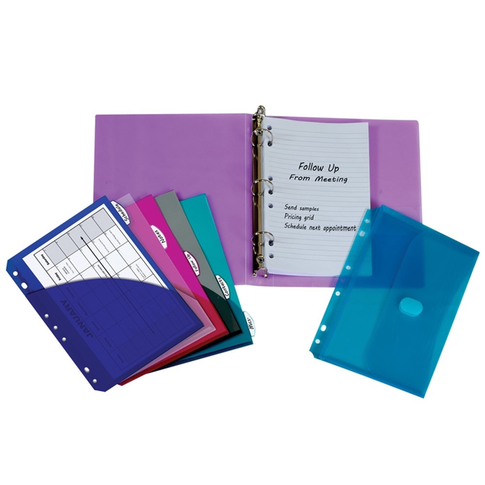Mini Binder Starter Kit Assorted CLI30100 C Line Products Inc Folders