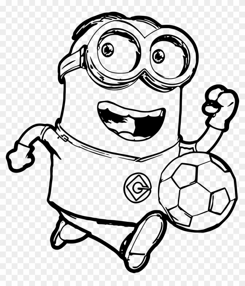 Minion Ball Run Coloring Page Free Printable Minion Coloring Pages HD Png Download 1200x1341 565732 PngFind