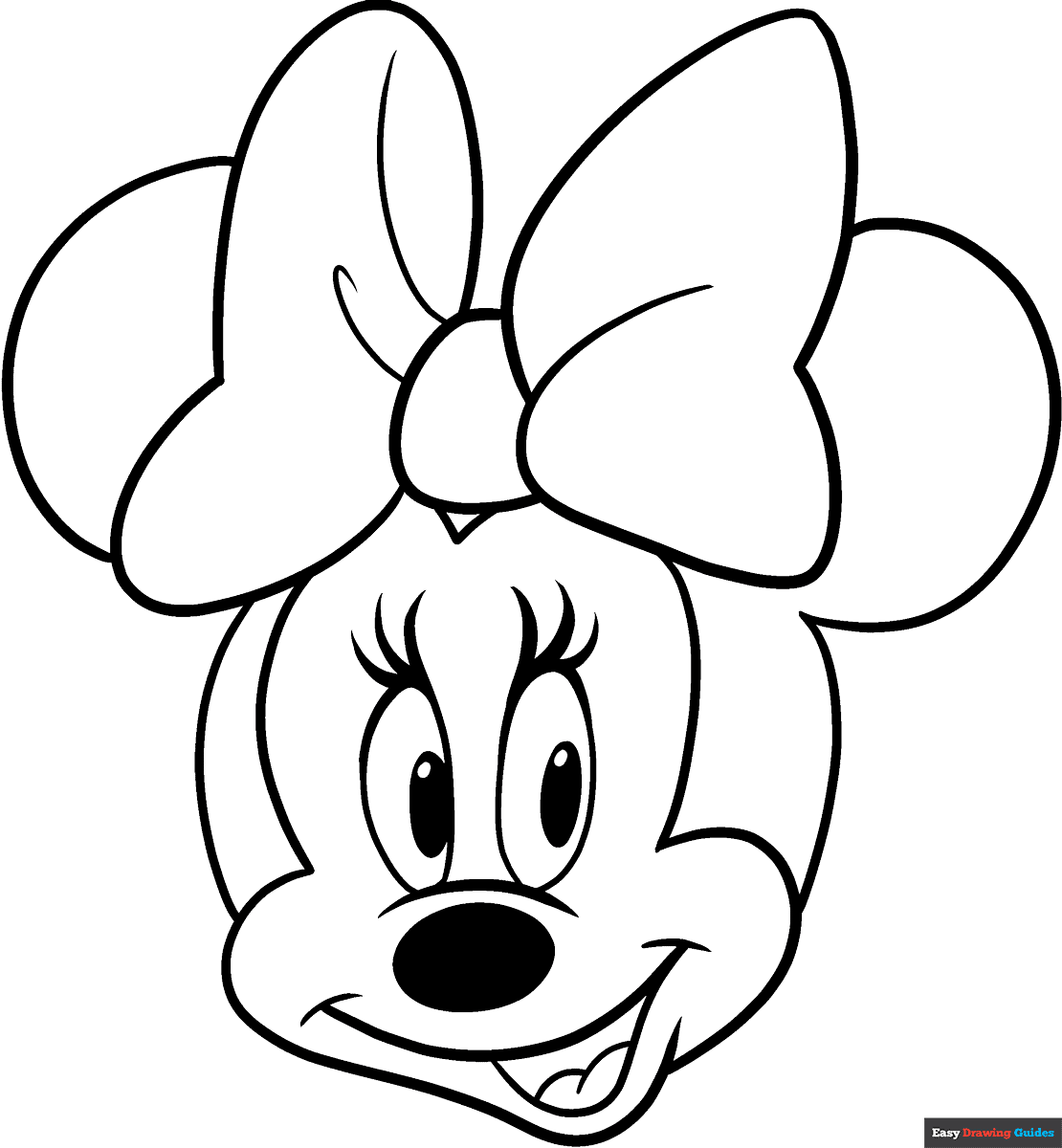 color pages minnie mouse