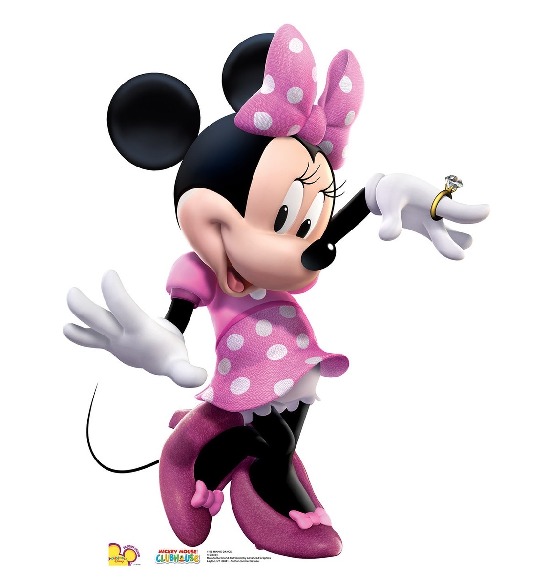 MINNIE MOUSE DANCE PINK DRESS LIFE SIZE STAND UP FIGURE MICKEY MOUSE DISNEY KID EBay