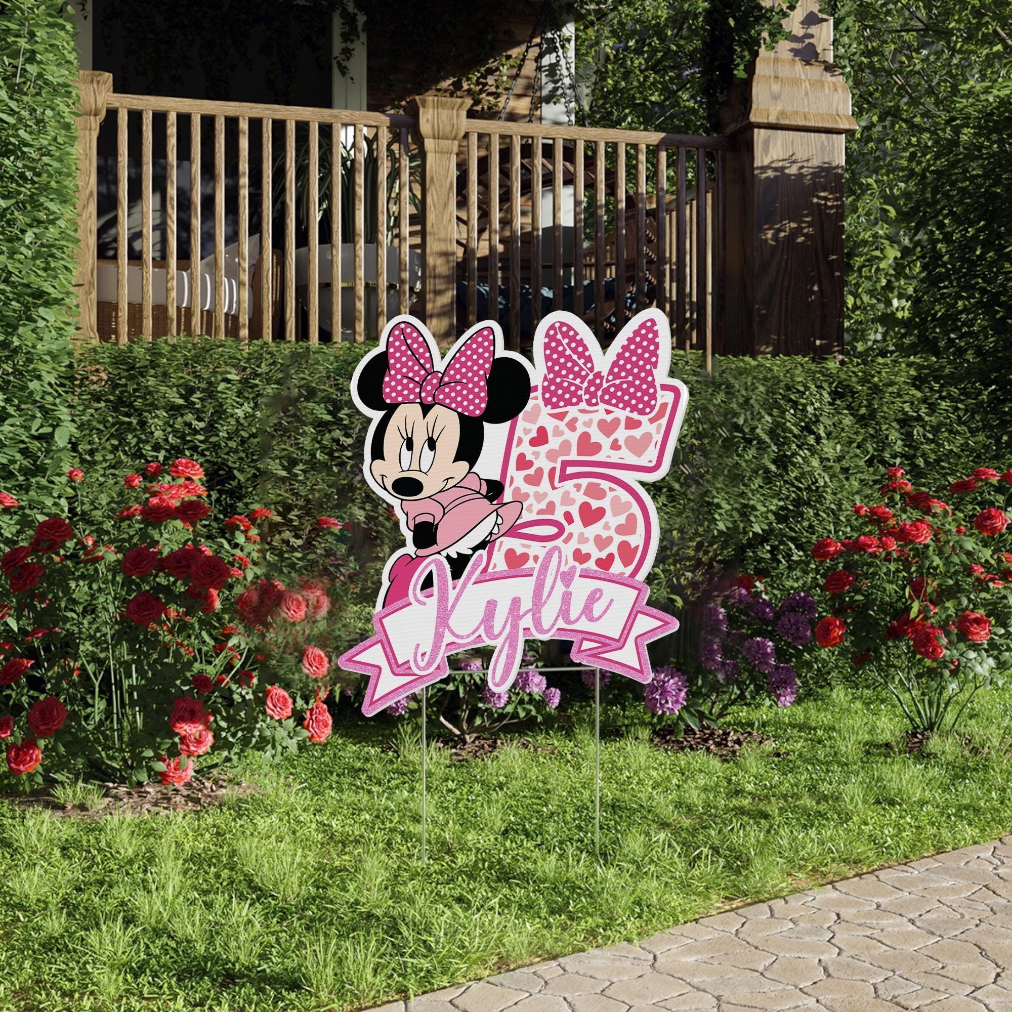 Minnie Mouse Decor Cutout Backdrop Big Decor Minnie Mouse Baby Shower Decoration Minnie Mouse Cardboard Cutout D2HM14 Etsy