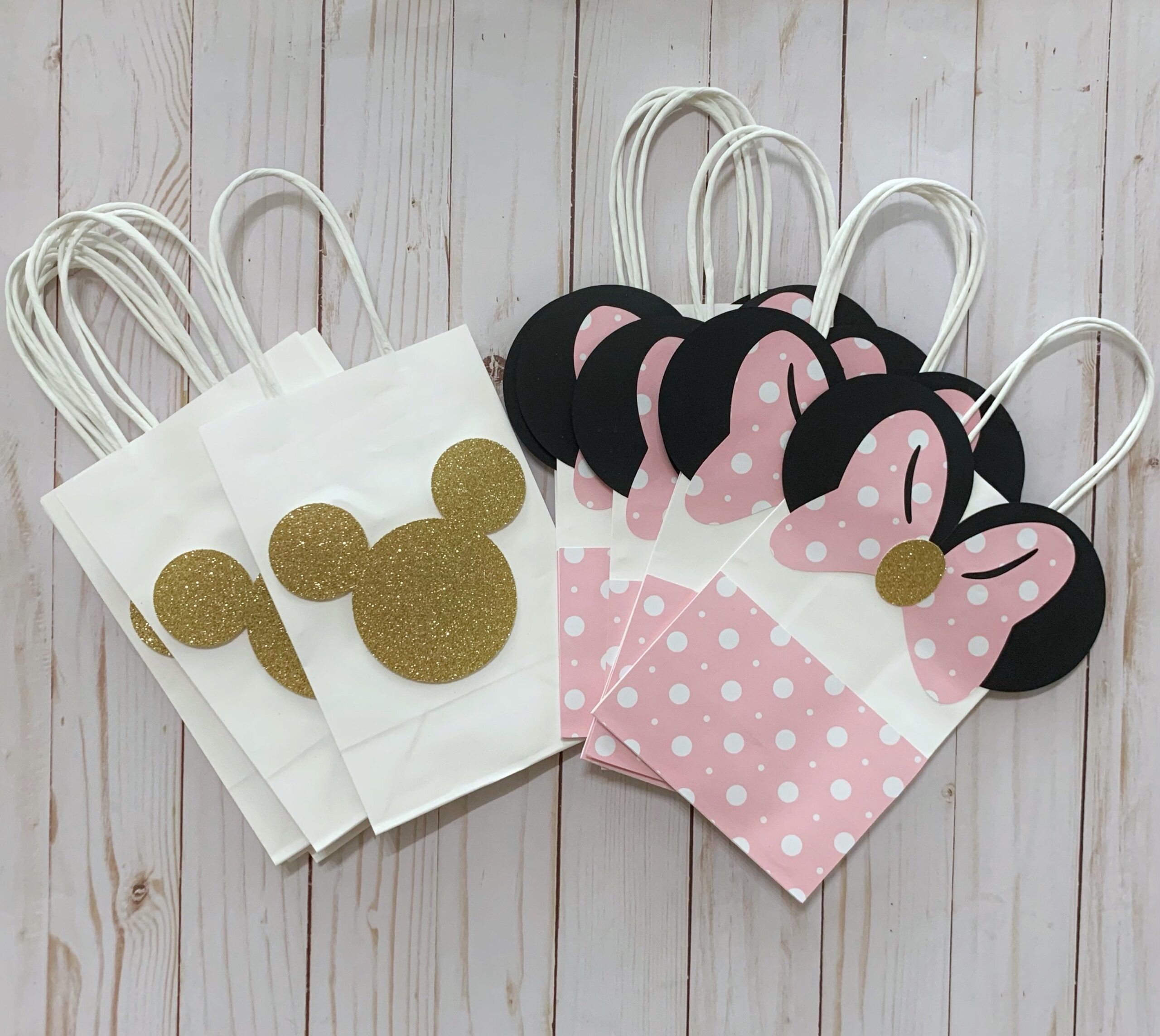Minnie Mouse Party Favor Bags Mickey Mouse Party Favor Bags Minnie Mouse Party Decorations Minnie Mouse Candy Bag Mickey Mouse Gift Bag Etsy