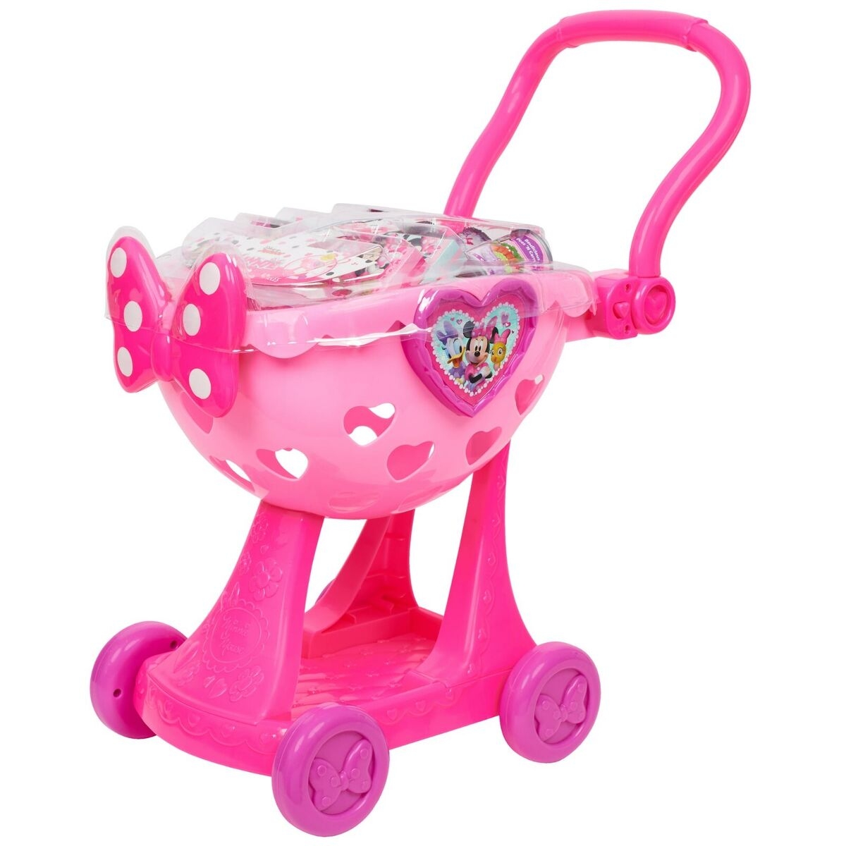 Minnie s Bowtique Shopping Cart Dress Up Pretend Play Kids Toys Ages 3 9pcs EBay