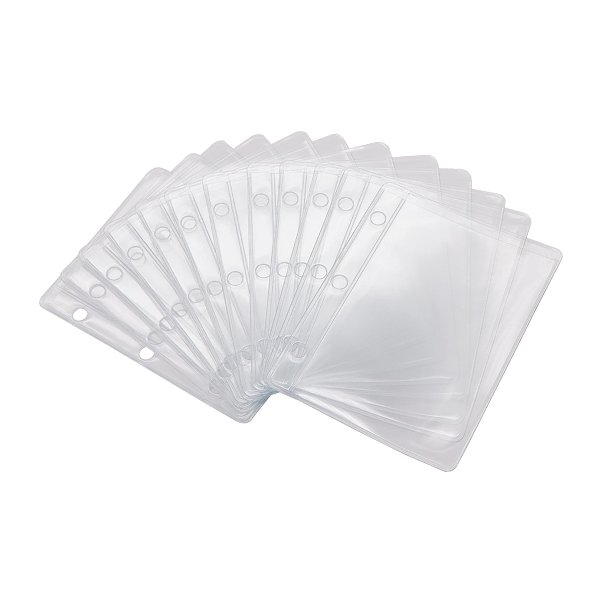 Mogoostry 12 Pack Mini Size Clear Sheet Protectors 2 2 X 3 2 Inch Plastic Sleeves Page Protectors Top Loading Paper Protector For 3 Ring Binders Acid Free Archival Safe For Documents And Photos 