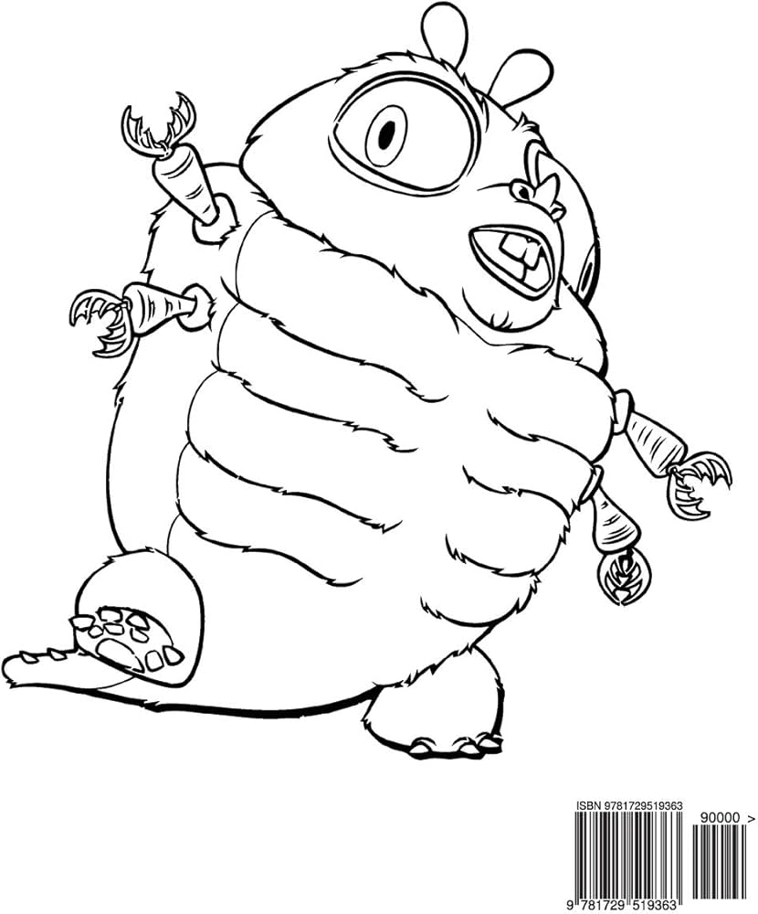 monsters vs aliens coloring book