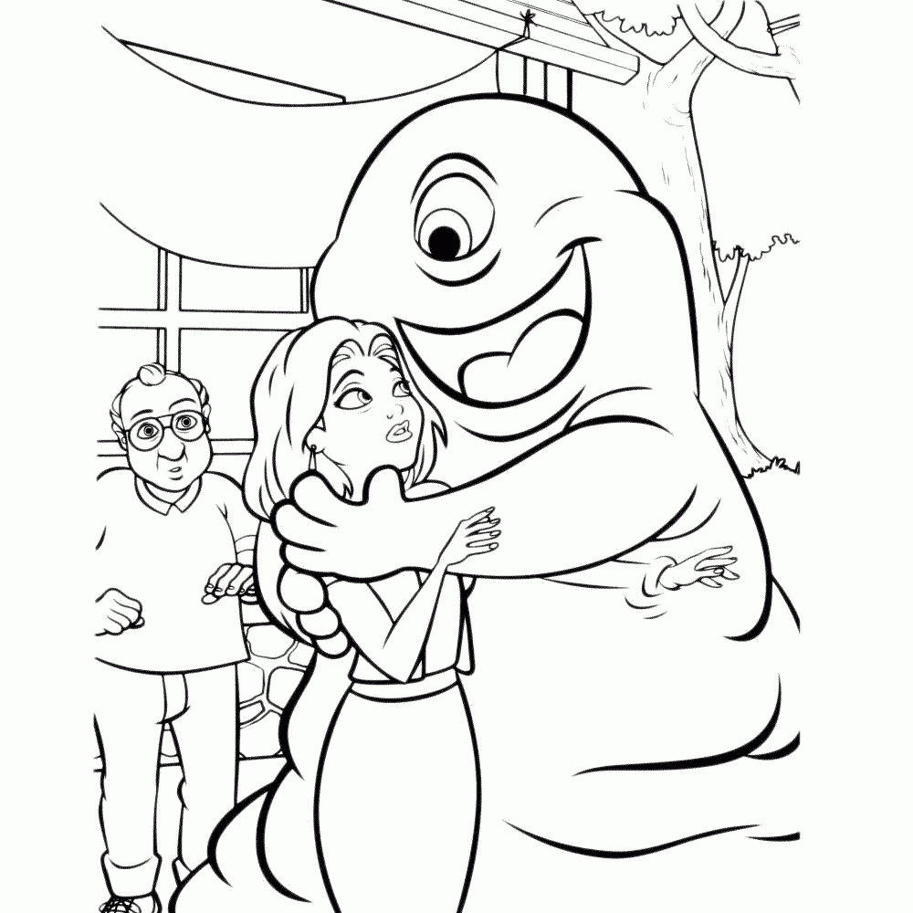  Monsters Vs Aliens Coloring Pages Books 100 FREE And Printable 