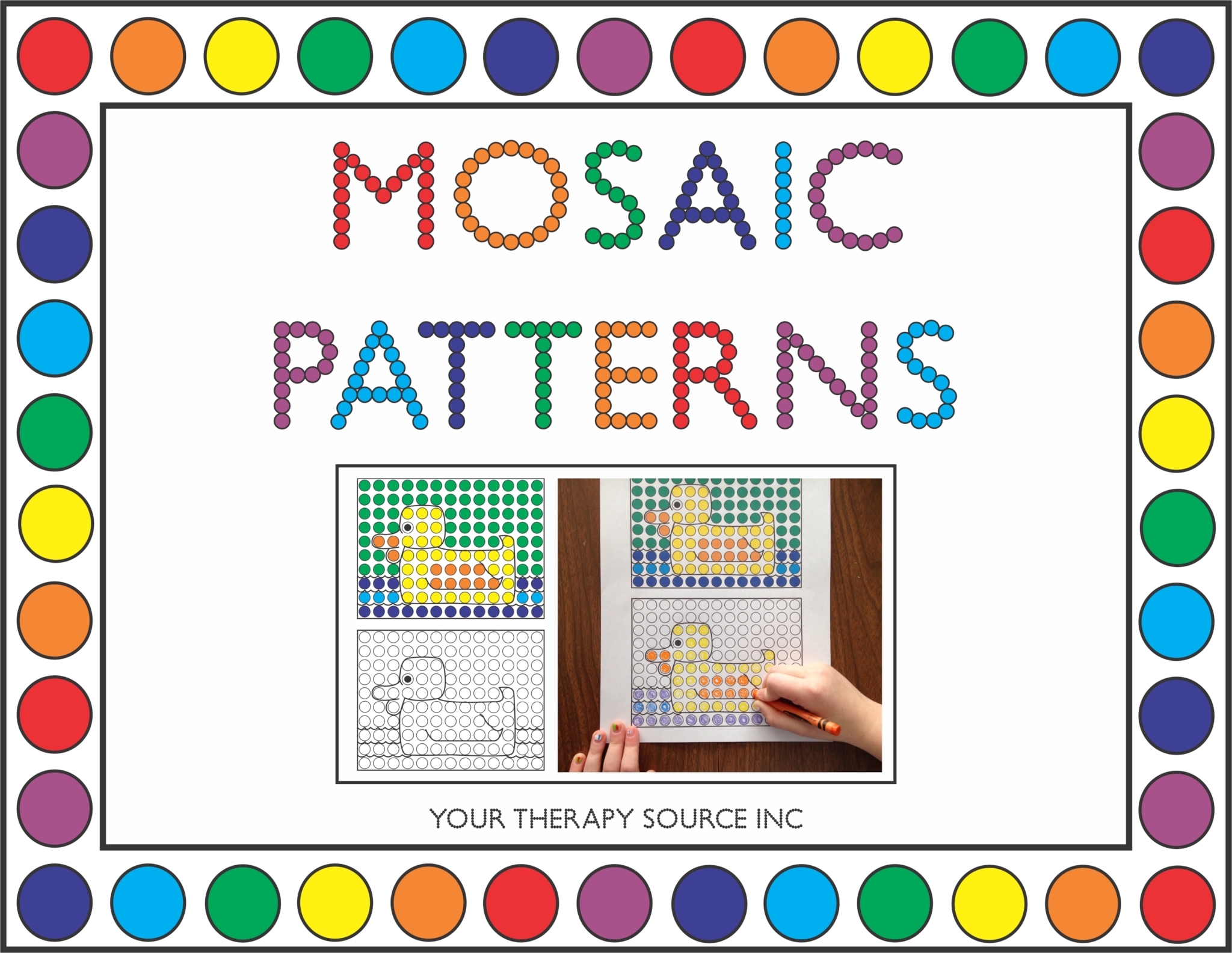 mosaic patterns printable