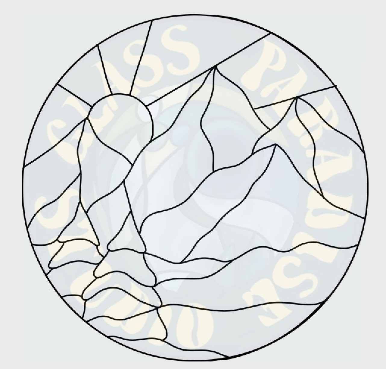 stained glass printable patterns