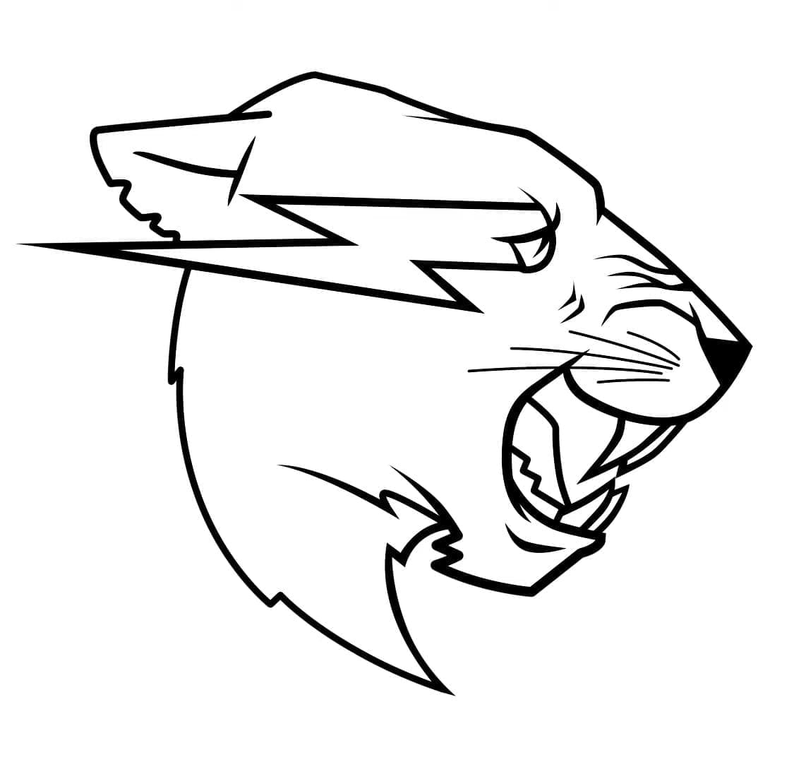 Mr Beast Logo Coloring Page Download Print Or Color Online For Free