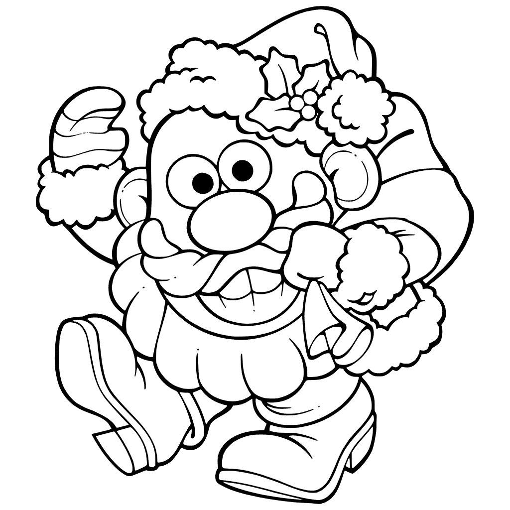 Mr Potato Head Coloring Pages Best Coloring Pages For Kids