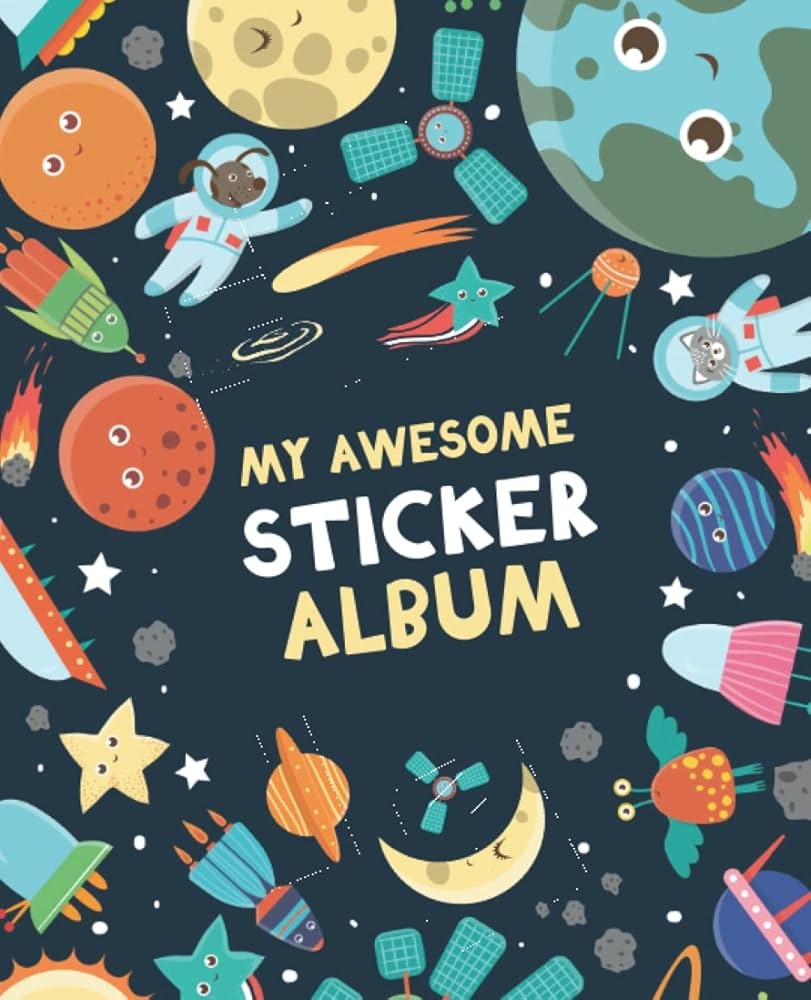 book for collecting stickers