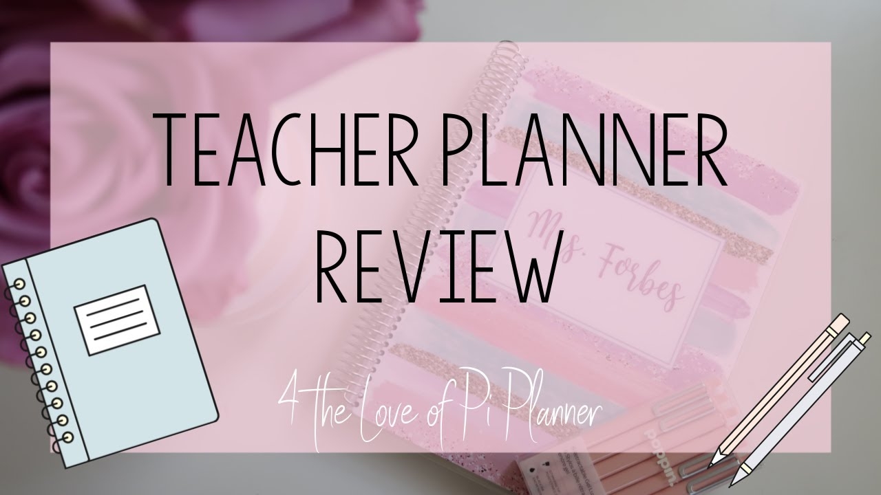 MY TEACHER PLANNER 4 THE LOVE OF PI YouTube