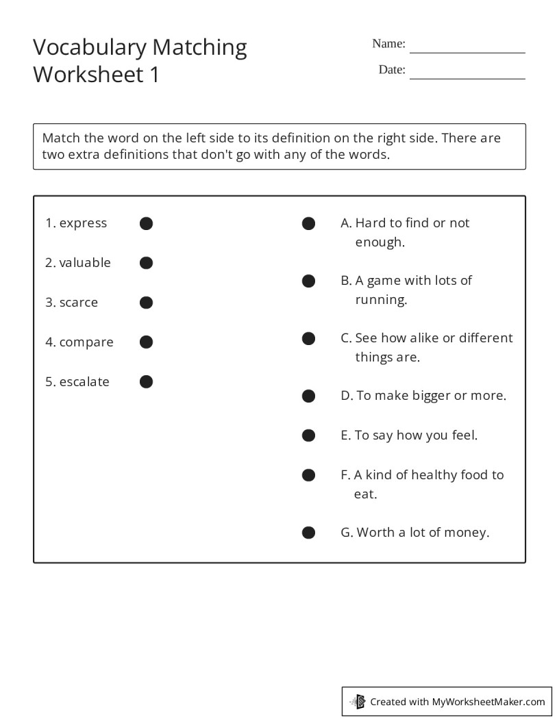 My Worksheet Maker The Best Online Worksheet Creator Worksheets Library