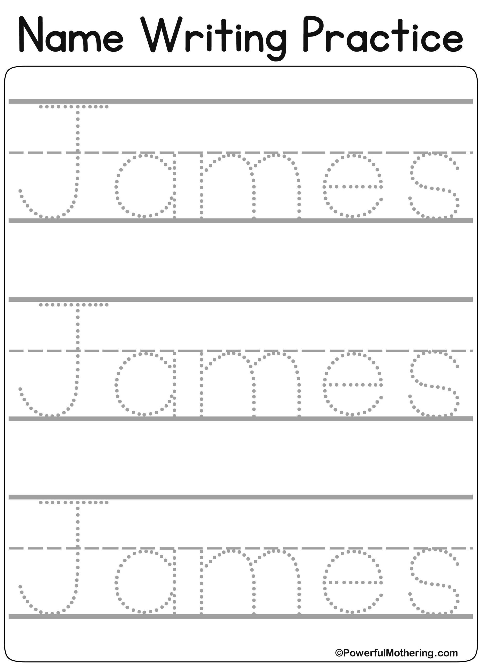 Name Tracing For Kids Personalized EYFS Name Writing Worksheet Personalized Kids Book