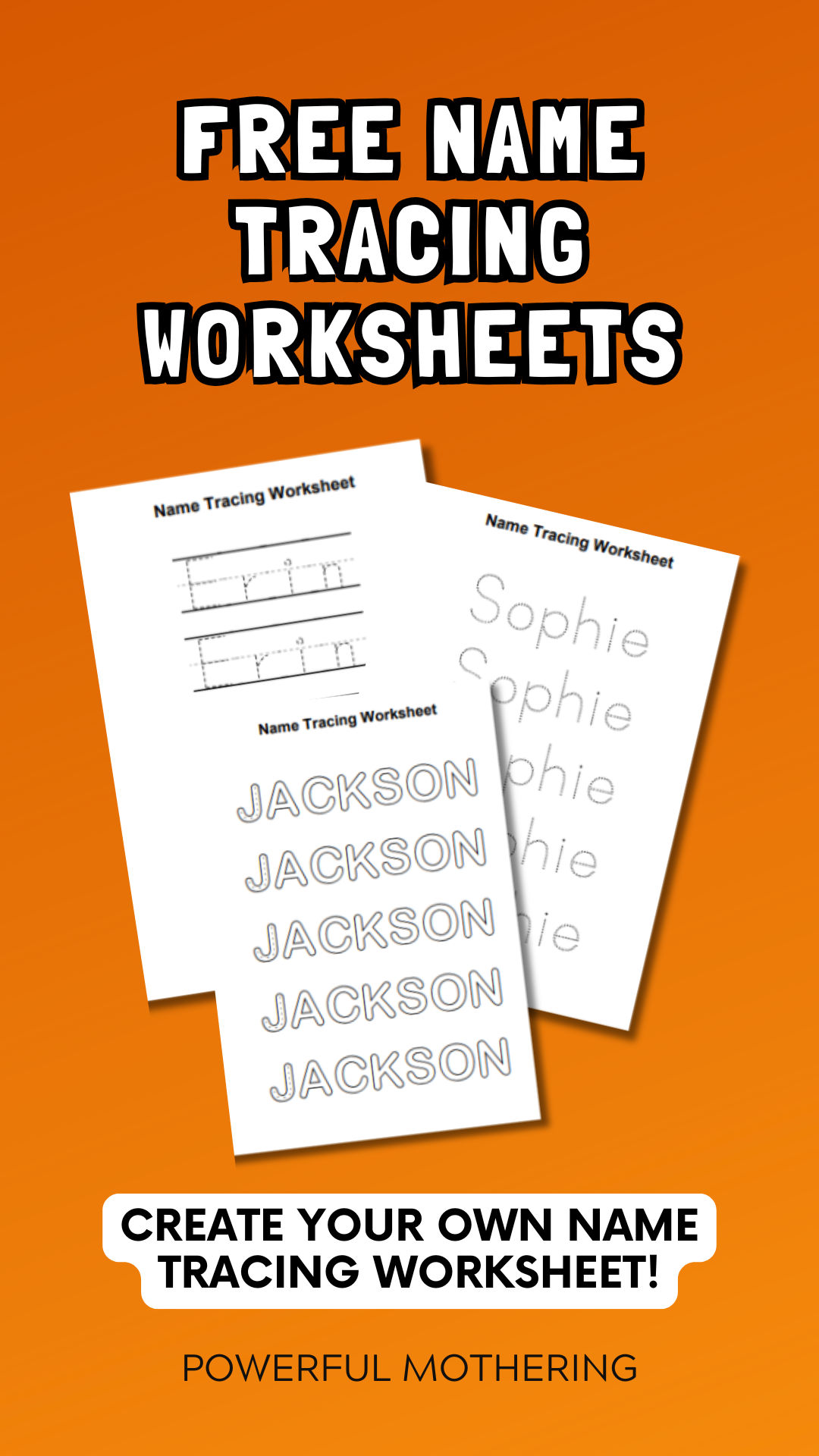 name tracing generator free