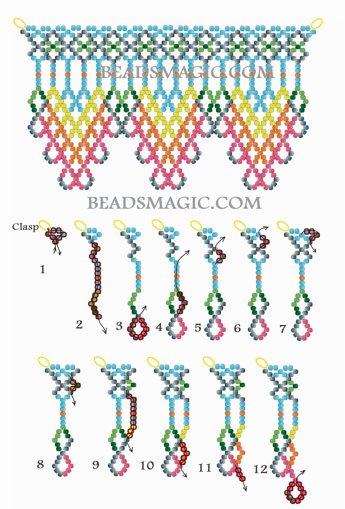 Native Loom Beading Patterns Free Loom Bead American Indian Beadwork Designs Free Native American