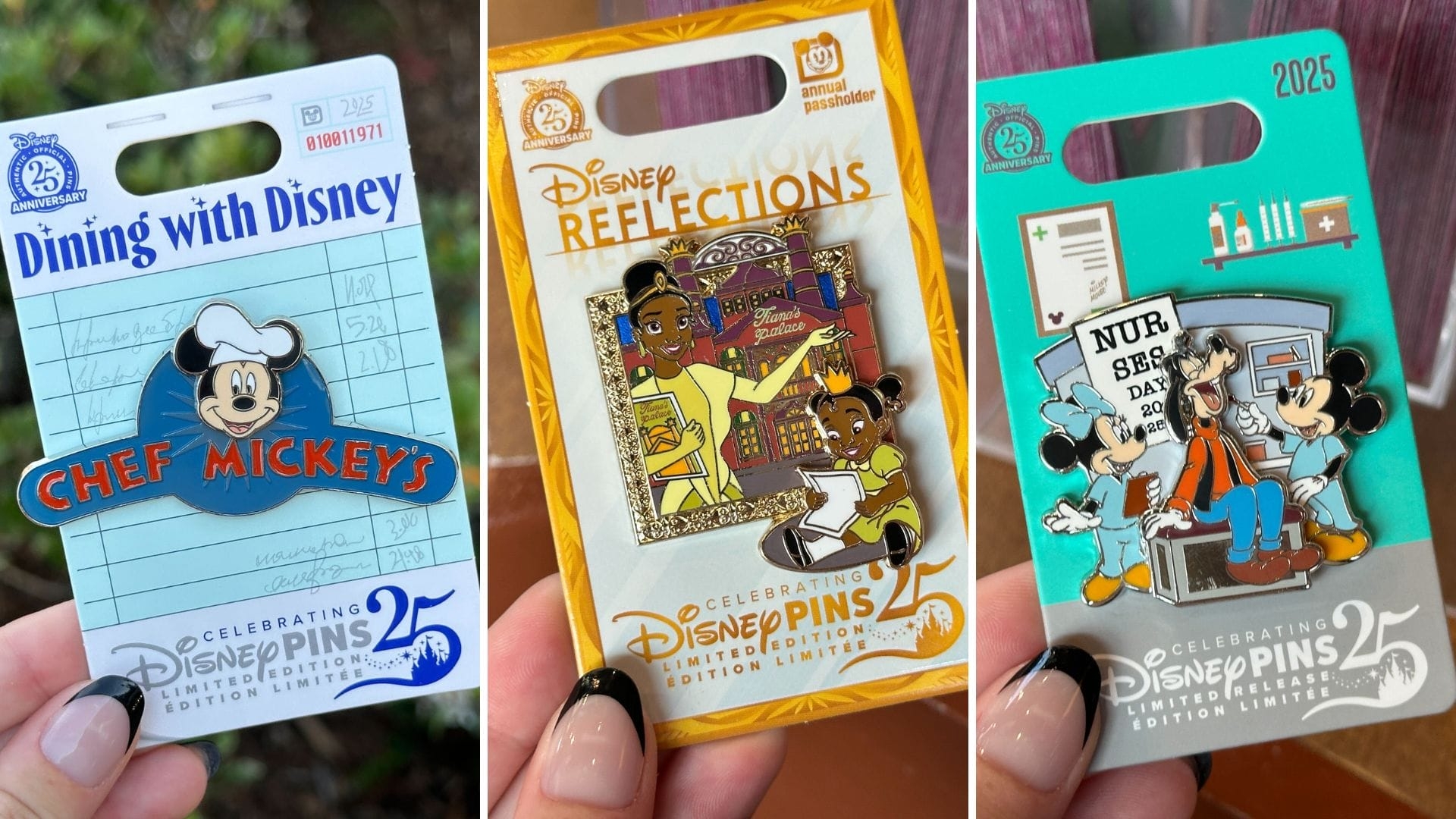 New Chef Mickey s Princess Tiana And Nurses Day Pins At Walt Disney World WDW News Today