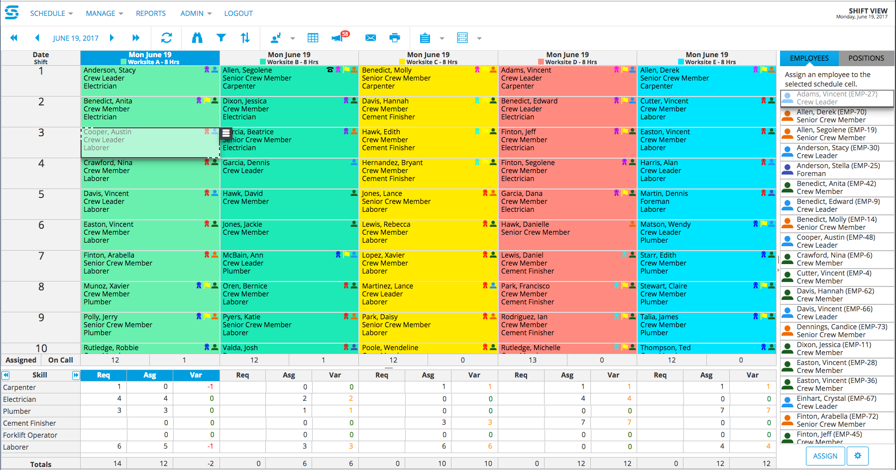 New Skills In Snap Schedule 365
