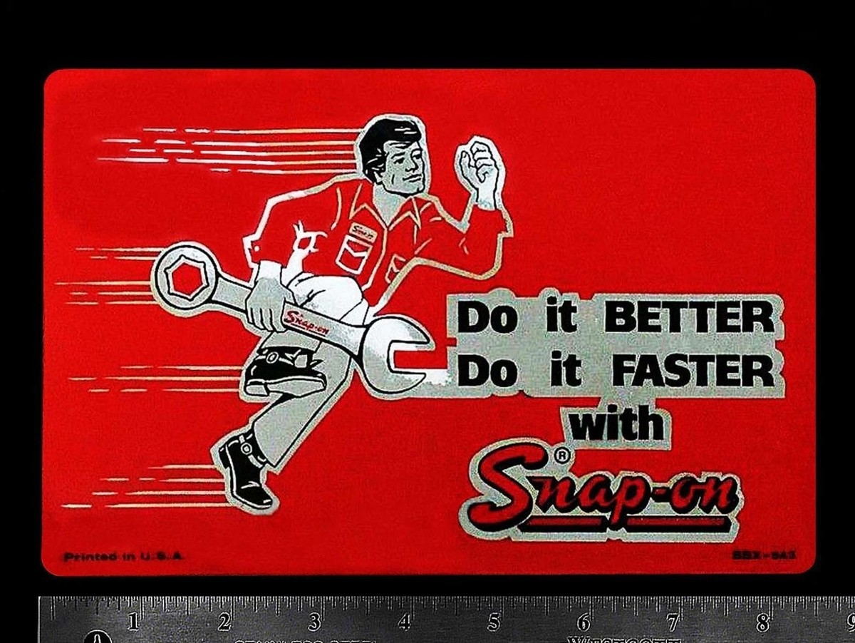 snap on tools stickers