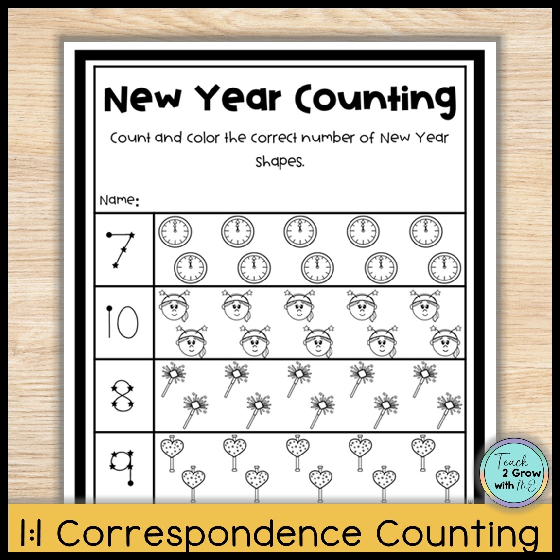 kindergarten math counting worksheets