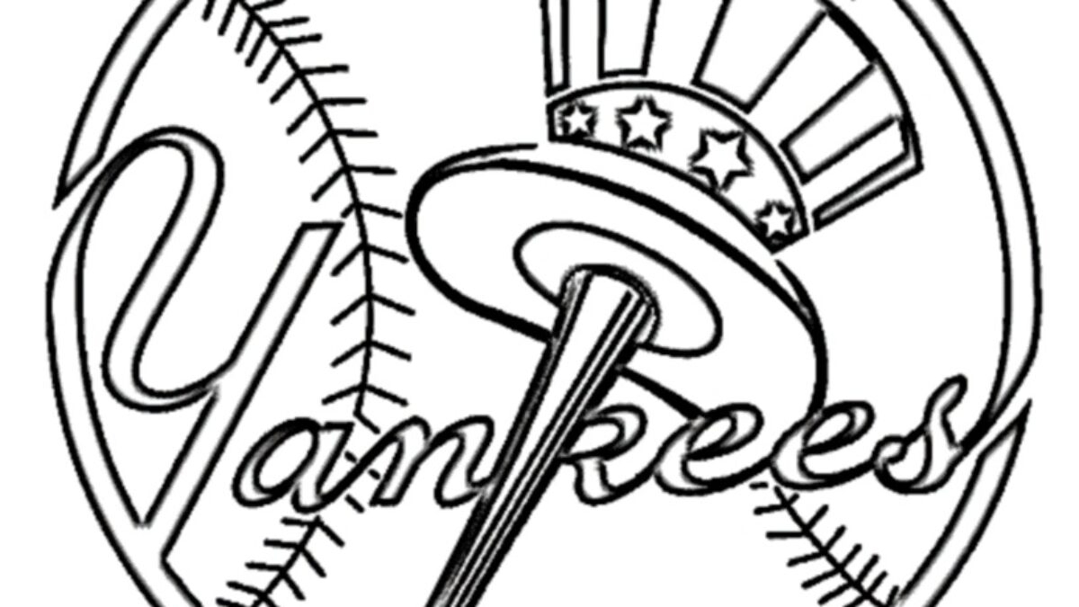 new york yankees coloring pages