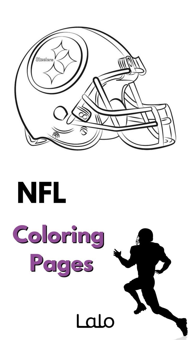 pittsburgh steelers logo coloring page