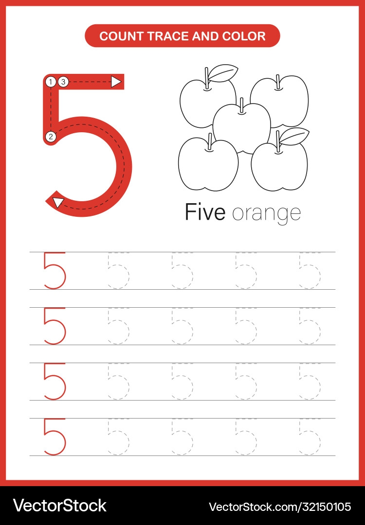 traceable number 5