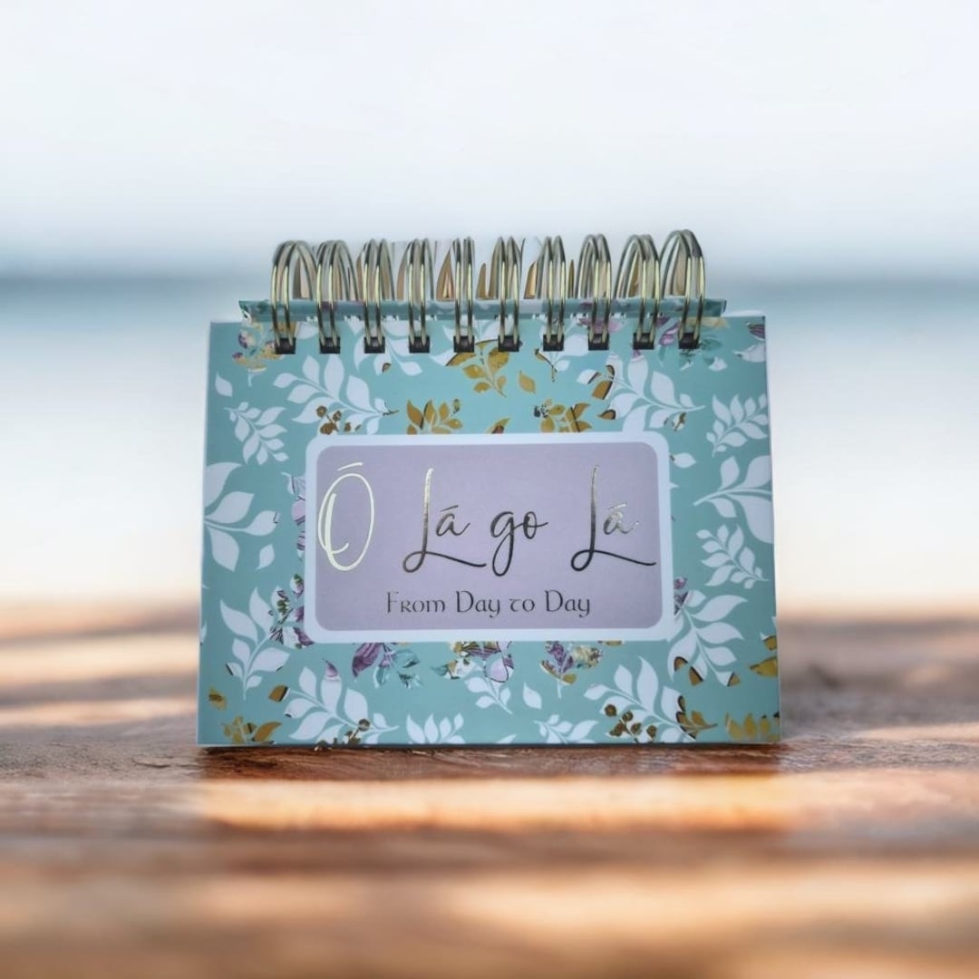 O L Go L Irish Gaeilge Desktop Calendar 2026 Etsy