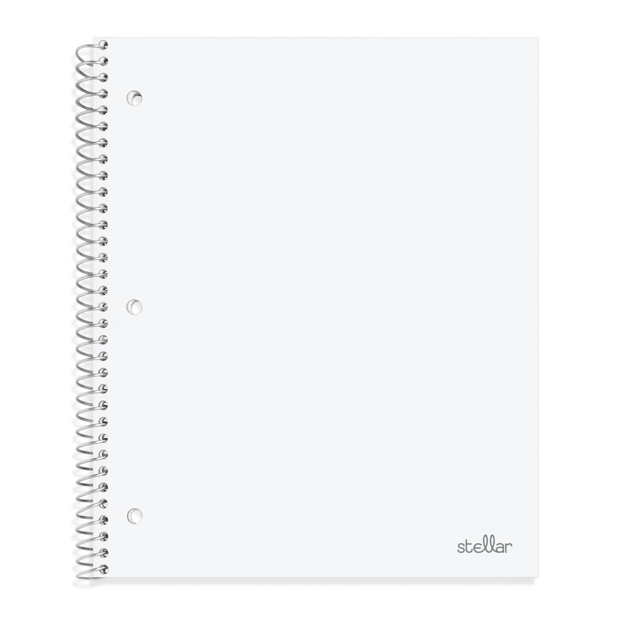 Office Depot Brand Stellar Poly Notebook 8 X 11 College Ruled 200 Pages 100 Sheets White Walmart