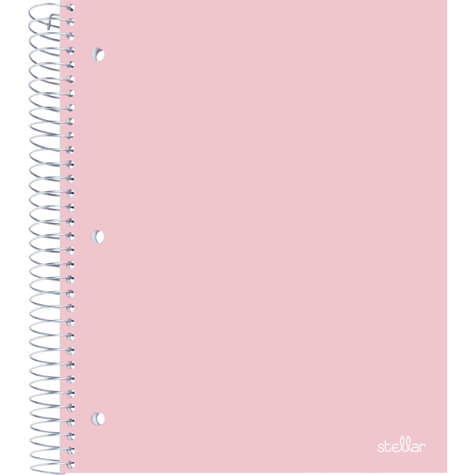 Office Depot Stellar Notebook 8 5x11 5 Subject College Ruled 200 Sheets Blush Walmart