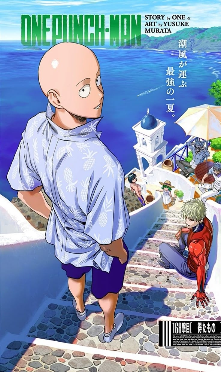 One Punch Man New Color Page