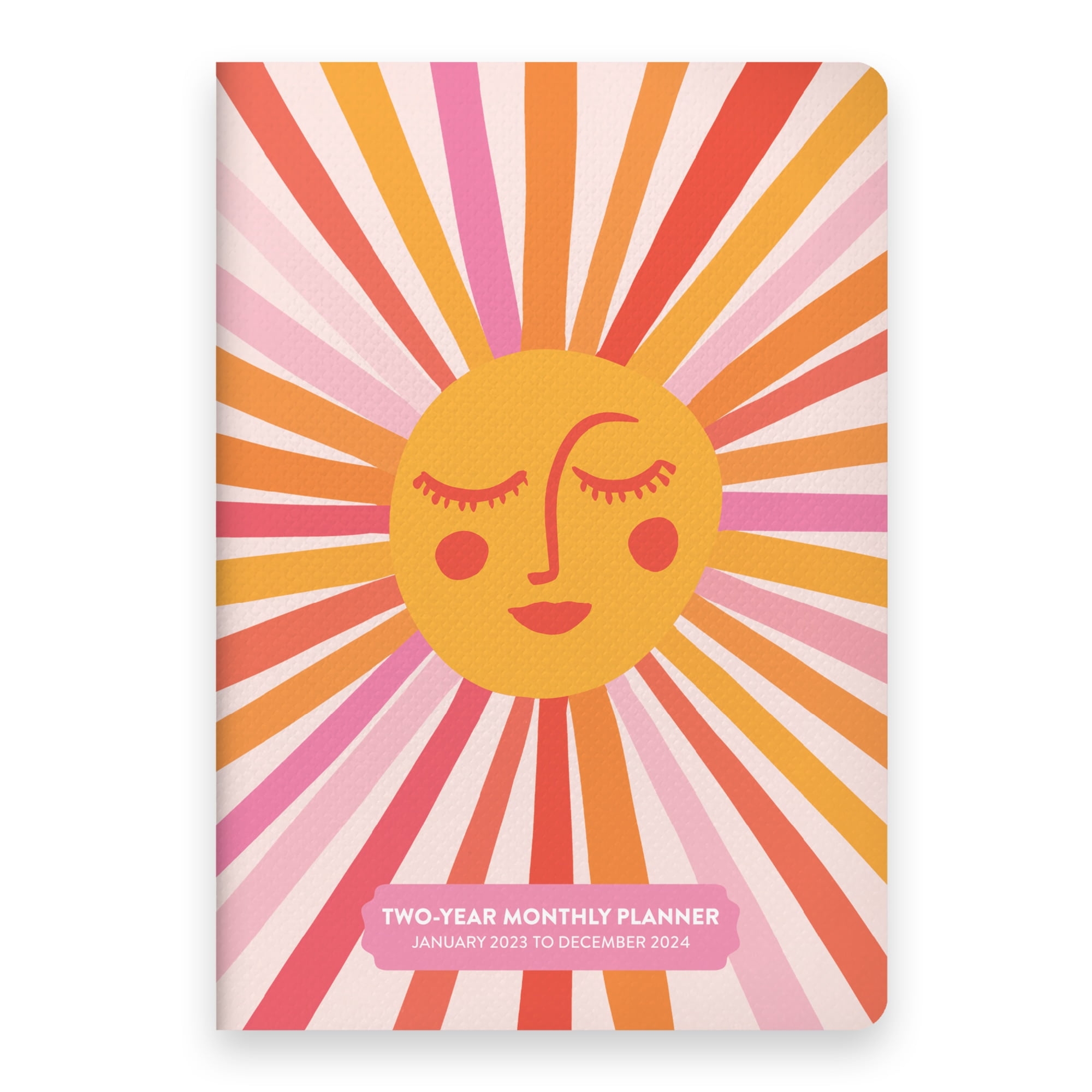 Orange Circle Studio 24 Month Monthly Pocket Planner 6 1 2 X 4 1 2 Retro Sunshine January 2023 To December 2024 Walmart