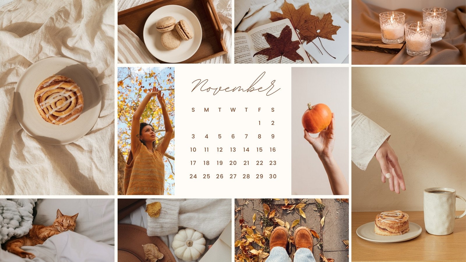 Page 4 Free Customizable Autumn Desktop Wallpaper Templates Canva