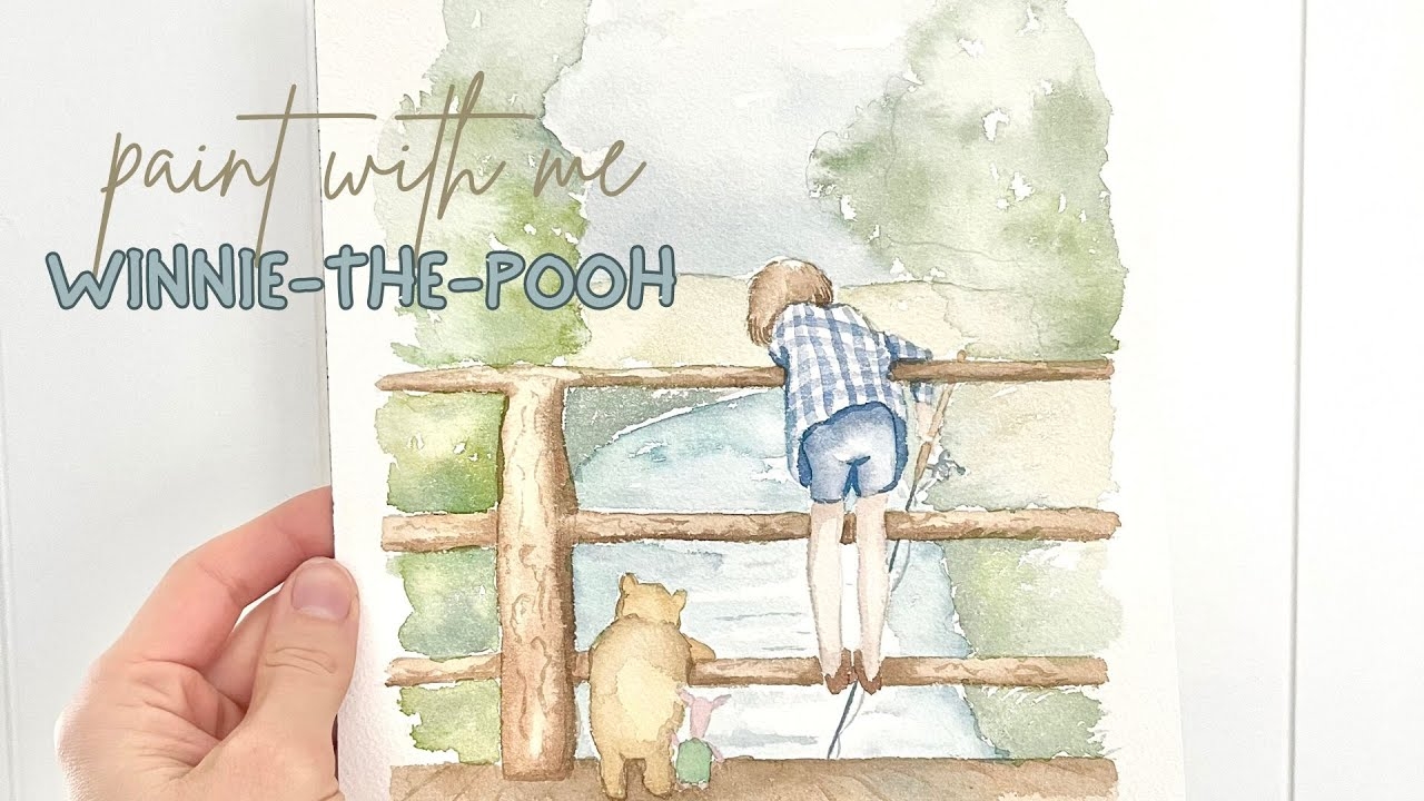 winnie the pooh watercolour