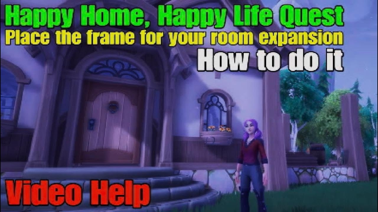 Palia Video Help Happy Home Happy Life Place The Frame For Your Room Expansion YouTube