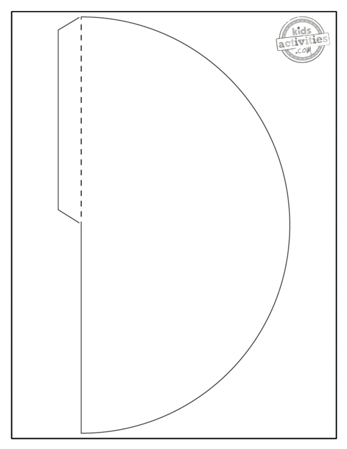 Party Hat Template To Make Your Own Party Hat Kids Activities Blog