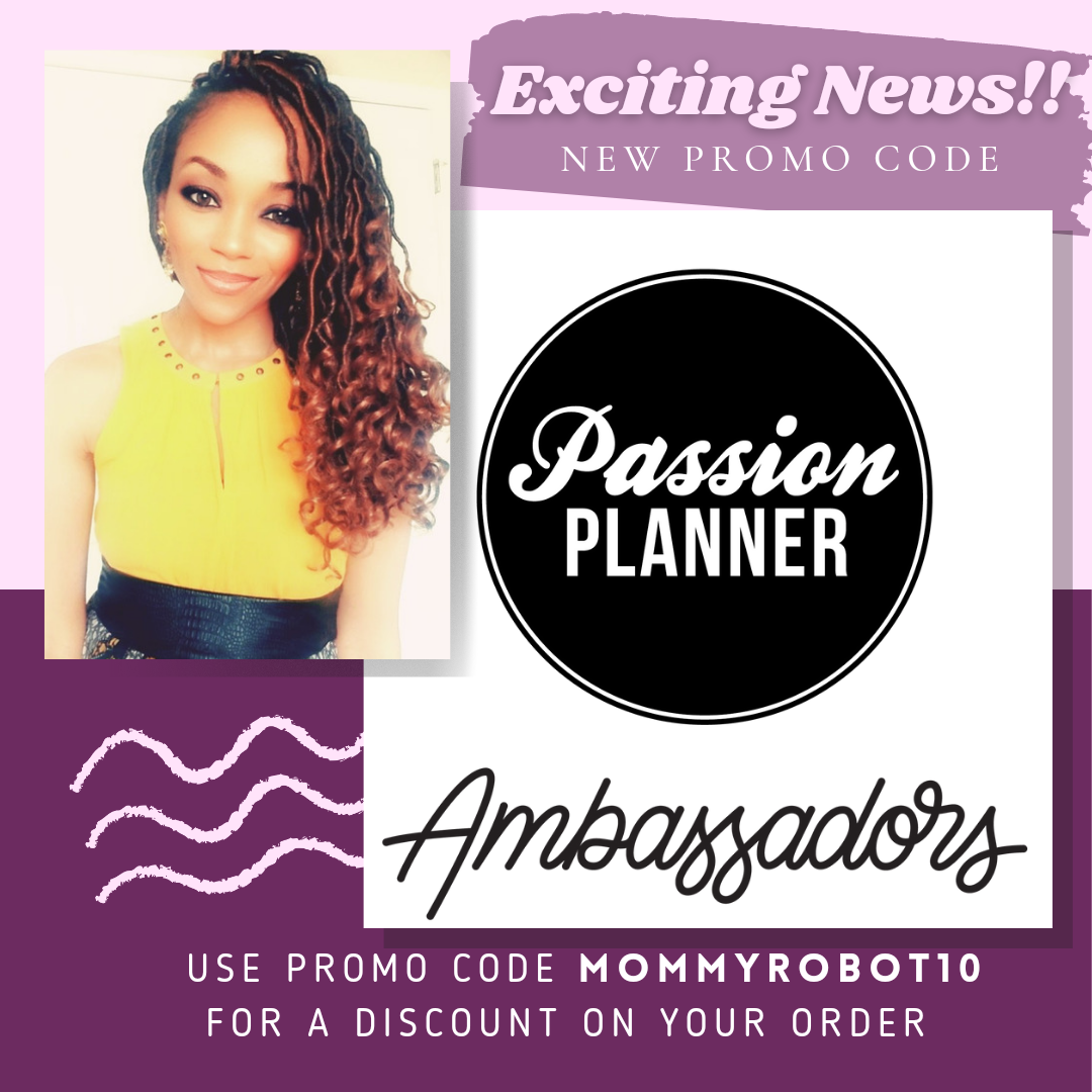 Passion Planner Ambassador And Promo Code Mommy Robot