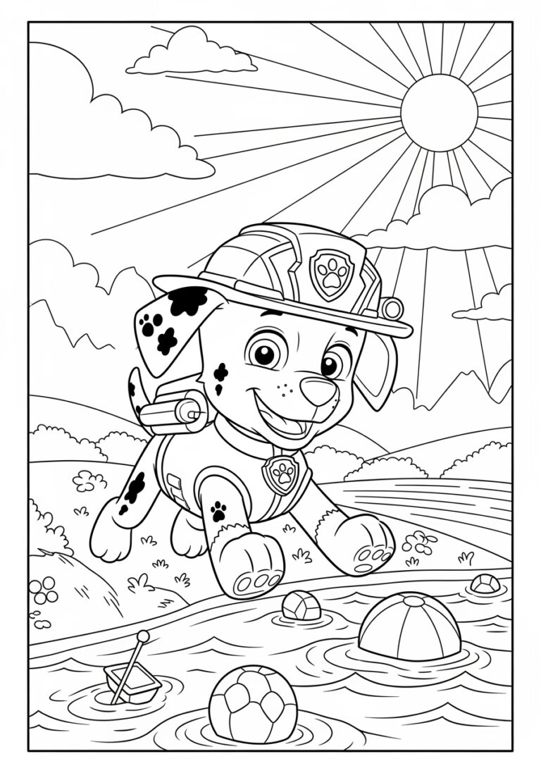zuma paw patrol coloring pages